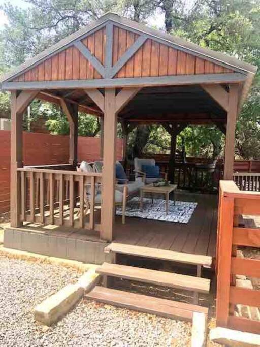 The Bison Cabin - The Cabins At Rim Rock Austin Exterior foto